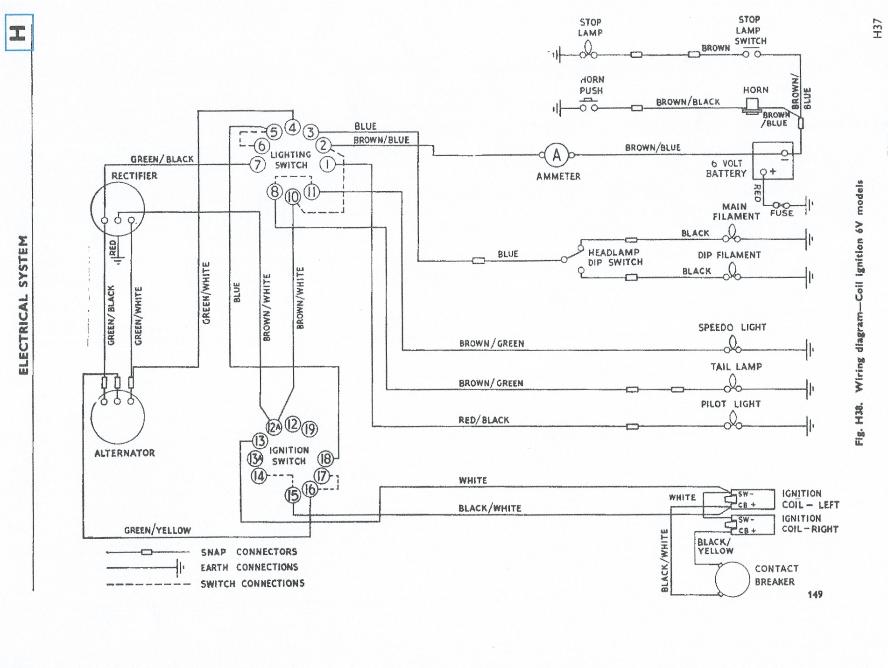 Triumph T120 Wiring Diagram - Complete Wiring Schemas